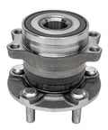 Beefy Rear Wheel Bearing Hub Assembly Five Lug For Subaru Forester 2014 To 2018 Impreza 2012 To 2021 Crosstrek 2016 To 2021 XV Crosstrek 2013 To 2015 Wheel Bearing Replacement Kit Built To Last With Durable Bearings product front view showing five-bolt and bearing components.