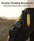 Nestout Rugged 15000mAh Power Bank For Outdoors Ready Camping Essential attached to hiking gear with cable connection