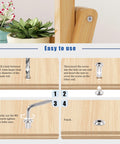 Assembly guide using M6 Hex Drive Socket Head Cap Screws Kit 16 25 35 45 55 65 75mm Nickel Plated Allen Bolts for furniture