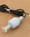Pro Grade Water Level Float Switch Probe for Commercial Ice Machines, Universal Two Line Float Sensor Accessories, Easy Install, Dependable Level Sensing for Bar, Cafe, and Home Kitchen Equipment; white plastic probe with black cable