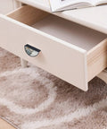 Drawer with 2 Pack Blue Gray Fluids Cabinet Handles With Black Semicircle Design And Customizable HD Panel 3 Inch Hole Center