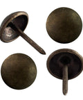 Four dark antique brass upholstery tacks, 100 Pack Dark Antique Brass Upholstery Tacks For Chairs And Headboards, decorative nails