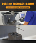 Precision testing of BMT55/C8020 CNC Lathe Tool Turret Block for Doosan and compatible lathes using ZEISS equipment
