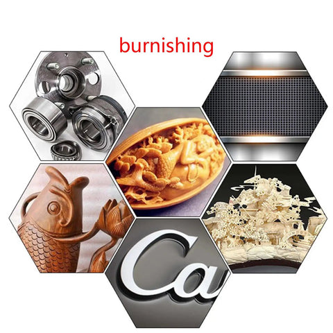 2 Inch Compressed Wool Fabric Disc Grinder For Jewelry Polishing And Carving Fine Buffing Pads displayed on various materials.
