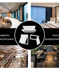 Kickass Lockable Steel Access Panel Door Flush Fit Seamless Design For Drywall Ceilings And Attics Reinforced Metal Hatch secured in modern settings.