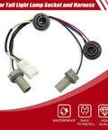 Rear Tail Light Socket And Wiring Harness Replacement For Hyundai Sonata Sedan 2011 2012 2013 2014 2.0L 2.4L Direct Fit