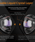 Auto Dark Welding Helmet With True Color View And 4 Arc Sensors, showcasing lightweight hemispherical 4C lens design