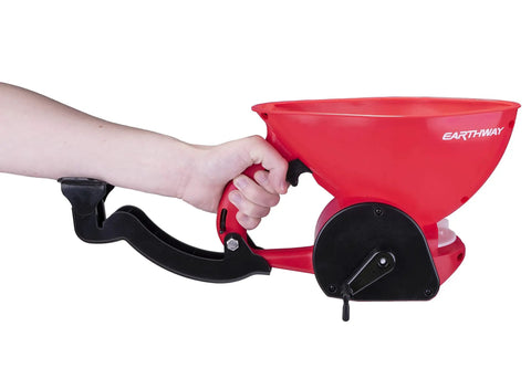 Red Ergonomic Hand Spreader With Built In Armrest And Trigger For Comfort Adjustable Reel Control Sealed Gearbox