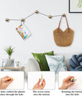 Dope Koala Sunflower Butterfly Cabinet Knob Set, 4 Pack Dresser Drawer Cupboard Pulls With Acrylic Back Printing And Gold Zinc Alloy Finish, Easy Install Includes 0.87 Inch Regular Screws And 1.18 Inch Expansion Screws, Modern Furniture Decor on a wall with bags and instructions