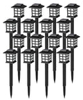 16 Pack Solar Pathway Lights Outdoor Waterproof Garden Walkway Lighting for Yard and Landscape