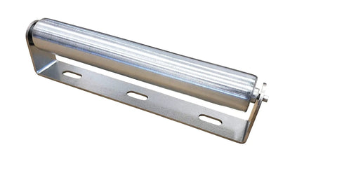 Built Tough 10 Inch Roller Bracket Set With Slippery Smooth Glides For Fast Bulk Moving And Zero Hassle Kayak Unloading Single Pack Galvanized Steel Conveyor Drum Featuring No Sweat Install For Warehouse Stockpiling Or Weekend Builds