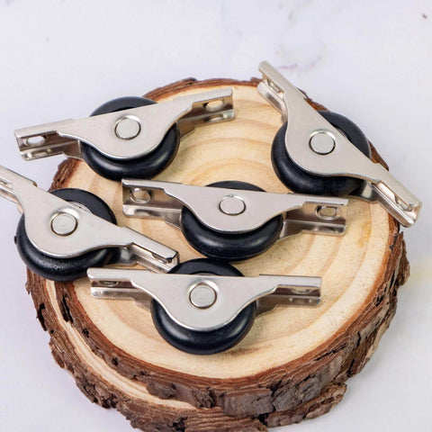 Eight Pack Sliding Door Pulleys For Cabinets And Furniture Dope Hardware Wheels For Windows Patio Doors And Glass Doors