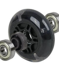 Inline Wheels 76mm 82A Light Up Skate Wheels 2 Pack With ABEC 9 Bearings No Batteries Needed Powered By Centrifugal Force