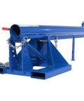 Heavy Duty Orbital Telescoping Boom Lift 4000 Pound Capacity with blue metal construction and robust support for heavy lifting.