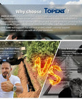 Comparison of TOPENS TEW3 Exit Wand installation versus a traditional loop detector with benefits highlighted.