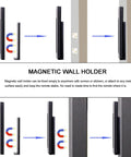 Magnetic wall mount for Led Dimmer Switch With Remote For 5-36V Single Color Led Tape Brightness Control.