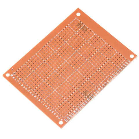 10 Pack Single Sided PCB Prototype Boards Kit for DIY Electronics, Universal 7x9cm Circuit Boards with 1.2mm Hole Size