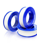 4 Rolls 1/2 Inch Wide PTFE Thread Seal Tape 520 Inches Per Roll Plumbers Tape For Water Pipes And Shower Heads No Leak Seal White High Density PTFE Tape For Tight Fittings