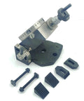3 Inch Tilting Rotary Table 80 Mm Diameter With M6 Clamp Kit for Milling Machines Adjustable Tilt From 0 To 90 Degrees Lockable