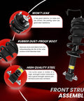Cadillac Escalade Front Magnetic Strut Shock Assembly Pair for 2015 to 2020 Models Also Fits Chevy Tahoe Suburban Silverado GMC Sierra 1500 Yukon XL Replaces 84176631 84977478 Heavy Duty Suspension Upgrade with features
