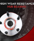 Front Wheel Bearing And Hub Assembly For 2004-2012 Chevy Malibu, 2008-2010 Chevy Cobalt HHR, 2005-2010 Pontiac G6, 5 Lug With ABS