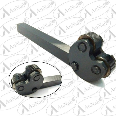 Diamond Pattern Knurling Tool With Pivot Head For Lathe And Milling Machines Pro Grade 1/2 Inch Square Shank