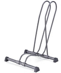 No Fuss Free Standing Bike Floor Stand For Mountain Fat Tire And Road Bikes Tool Free Adjustable Garage Storage Rack