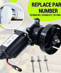 RV Awning Motor Drive Repair Kit For Dometic 9200 Series Power Awnings DIY Ready Replacement Motor With End Cap And Rivets