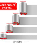 Butyl Tape Waterproof Sealing Tape, Heavy Duty Aluminum Foil Roll 2 Inch By 16 Feet For RV Roof Patch And Leak Repair, Awning Window Glass EDPM Boat Pipe Sealing Silver, displayed in various sizes with packaging and dimensions visible.
