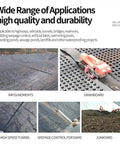 Wide range of applications for Tough As Nails Pro Grade Hot Wedge Plastic Welder For Pond Liners And HDPE Geomembrane Sealing With 1100W Crawling Rig And Dual Rubber Wheels For PVC PE EVA Sheets.