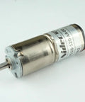 Compact 12V Geared Motor With 34 To 1 Gear Ratio And 16 Millimeter Shaft 310 RPM 25 mNm Rated Torque 110 mNm Starting Torque Awesome For Robotics CNC Builds And DIY Automation Rigs, side view