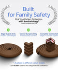 All In One Baby Proofing Kit With 18ft Edge Protectors And 8 Corner Guards Non Toxic Soft Rubber Foam Easy Install