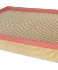 Racing Air Filter For Automotive Intake Upgrade With Pleated Paper Media And High Strength Construction Delivers Maximum Airflow Cleaner Engine Easy Fit Performance Boost For Street And Track Use, rectangular view.