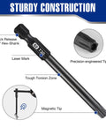 Security Torx Bit Set With CNC Machined S2 Steel Star Bits, Pro Grade Three Inch Long Tamper Proof Driver Bit with magnetic tip
