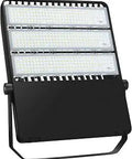 Powerful 300W LED Flood Lights Outdoor With Adjustable Bracket, 42000 Lumen Stadium Lighting, 1500W Equivalent front view