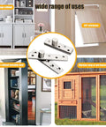 180 Degree Hidden Cabinet Hinges For Inset Doors And Bookcase Cabinets 360 Degrees Pivot Invisible Hinges For Kitchen Cabinets Hidden Door Hinge Stainless Steel 2 Pcs in various uses