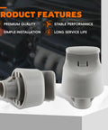 Sun Visor Retainer Clip Holder Bracket For Nissan Altima Rogue Infiniti shown with product features background.