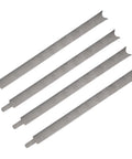 Kwikset Cylinder Removal Tool Kit Fits Kwikset Knobs And Levers 4 Piece Set shown with tools in a staggered arrangement