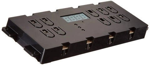 Genuine OEM Oven Control Board For Ranges 316557118 Replacement Part, displays digital interface, black casing, multiple connectors