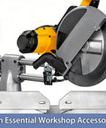 Miter Saw Dust Collection Fitting For Secure Dust Port Connection Compatible With DW708 And Similar Saws Pro Grade