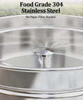 Close-up of Heavy Duty 18 Liter Coffee Urn That Brews 120 Cups Stainless Steel Commercial Coffee Maker interior design.