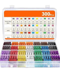 Massive 300 Piece Mixed Car Blade Fuse Set With Box For Cars Trucks Boats Motorcycles RVs And Home Electronics Includes 180 300Pcs Medium And Small Fuses Quick Blow Overcurrent Protection And Short Circuit Safe Guard