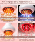 Premium Lymphatic Drainage Massager For Body Shaping With Microcurrent, Vibration, Light And Heat Therapies product features