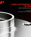 Two Pack Front Or Rear Wheel Bearing And Hub Assembly 5 Lug For Chevrolet Impala showing high-strength steel and details