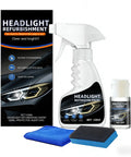 10X Brighter Headlight Restoration Kit With Pro Grade Cleaner And Sealant That Erases Yellowed, Cloudy Lenses In Minutes