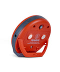 Bottom view of DOT Alarm Thermometer For Chefs One Touch Temperature Target Quick Reliable Kitchen Probe in Cayenne Pepper Red