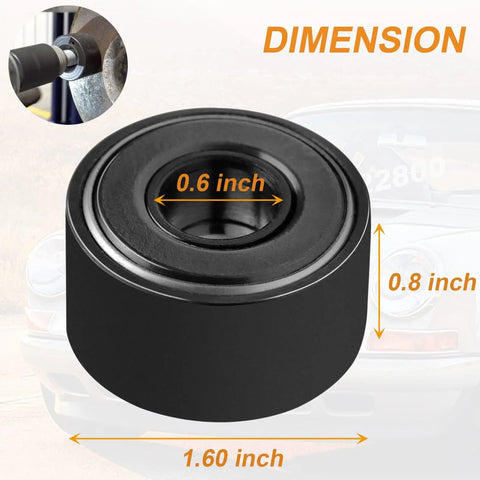 Dimensional view of 22800 Wheel Stud Installer Tool Replacement For Automotive Cars, SUVs, RVs, And Light Duty Trucks