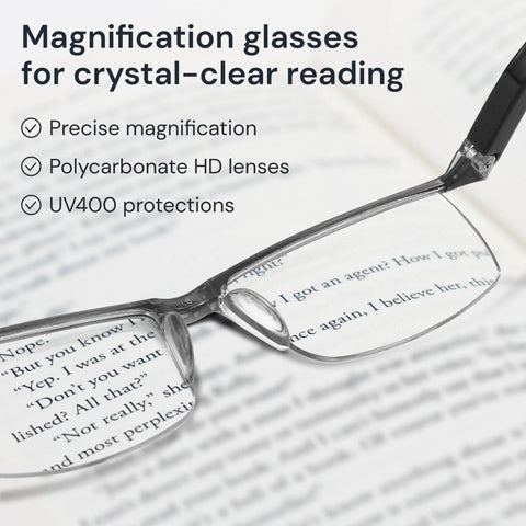 Top Tier Plus Two Point Zero Readers For Men With A Rock Solid Frame And Straight Up Blue Light Blocking Plus Uv Shielding For Game Changing Close Range Vision Daily