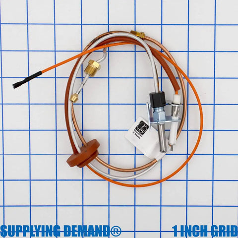 Water Heater Pilot Assembly Replacement Kit Natural Gas For PROG29 32N RH63 And PROG40 38N RH62 Models Includes Clips And Screws