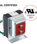 Doorbell Transformer 24V 40VA For Ring Doorbell, UL Listed Wired Kit with certification label, 120V 60Hz Input